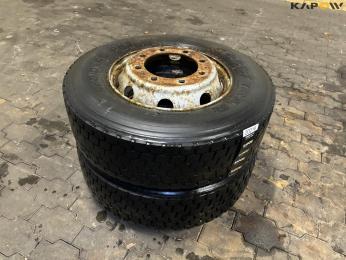 2 stk. Goodyear 4 stk. 285/70-R19.5... 