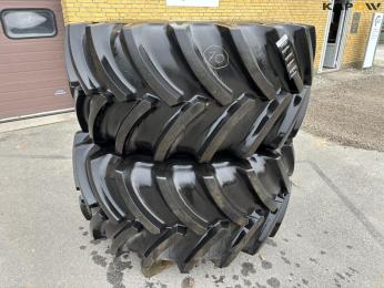 2stk Goodyear 800/65-R32 hjul