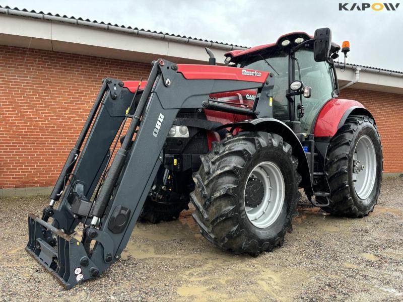 Case 185CVX traktor med Quicke Q88 læsser 1