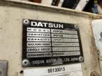 Datsun 3 ton gaffeltruck gas 49