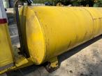 Dieseltank 4000 liter Shell pumpe med tæller  36