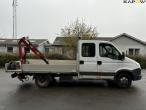 Iveco Daily 35c D ladbil med HMF kran 4