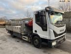 Iveco Eurocarco 100-220 lastbil med Ferrari kran 3