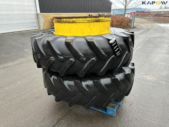 John Deere 20.8-R38 tvillinghjul