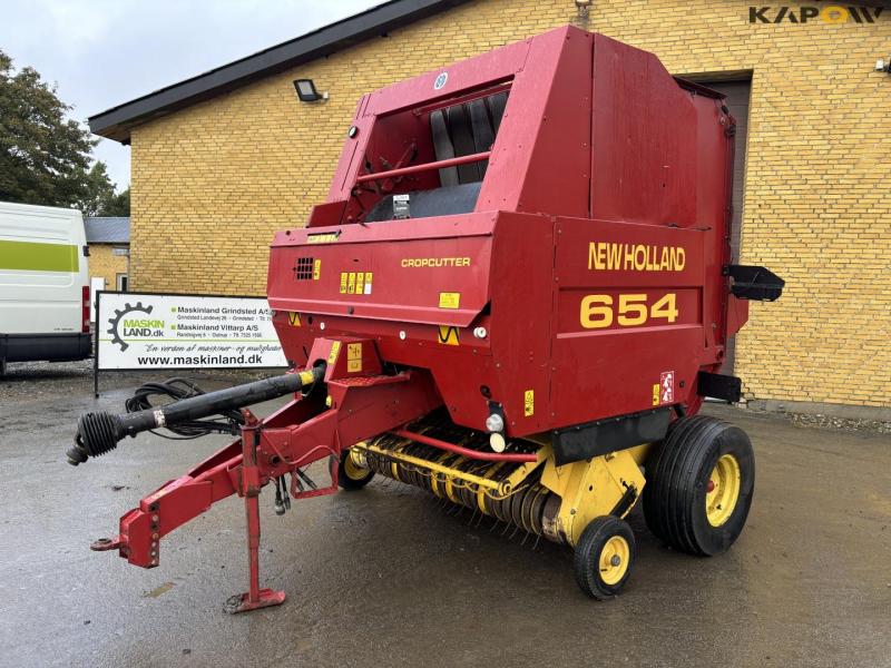 New Holland 654 rundballe presser 1