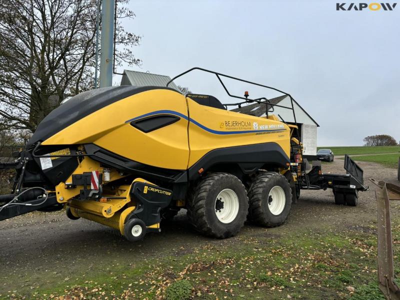 New Holland Bigbaler 1290 med POMI ballevogn 1