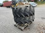  Pirelli 460/70x28 tvillingehjul 2