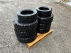 2 pieces 200/60-14.5 & 6 pcs. 10.0/75-15.3 tires 7