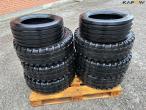 2 pieces 200/60-14.5 & 6 pcs. 10.0/75-15.3 tires 13