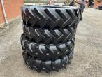 2 pieces tires & 2 pcs. 16.9-R38 twin wheels 2