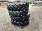 2 pieces tires & 2 pcs. 16.9-R38 twin wheels 5