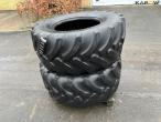 2 pieces 600/65 R28 tires 8