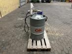 2 pieces oil drums with pump 4