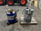 2 pieces oil drums with pump 6