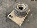 2 pcs 7.00-12 wheels 7