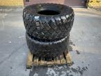 2 pcs Alliance 560/60-R22.5 tyres 2