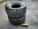 2 pcs Alliance 560/60-R22.5 tyres 4