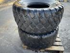 2 pcs Alliance 560/60-R22.5 tyres 14