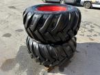 2 pcs Trelleborg 600/55-26.5 wheels 7