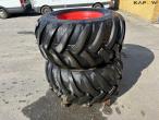 2 pcs Trelleborg 600/55-26.5 wheels 8