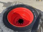 2 pcs Trelleborg 600/55-26.5 wheels 9