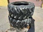 2 pcs Trelleborg 650/55-B30.5 tires 2