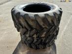 2 pcs Trelleborg 650/55-B30.5 tires 6