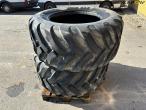 2 pcs Trelleborg 650/55-B30.5 tires 8