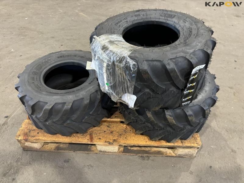 3 pcs. 320/60-12 tires 1