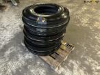 3 pcs. 12.5/80-18 tires 5