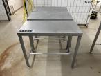 3 pcs. stainless steel tables 2