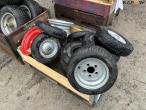 4 pallets tires 12