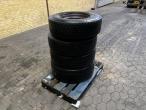 4 pieces 285/70-R19.5 truck wheels 3