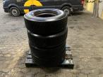 4 pieces 285/70-R19.5 truck wheels 6