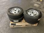 4 pieces 215/75-R16 tires 2