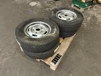 4 pieces 215/75-R16 tires 3