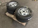 4 pieces 215/75-R16 tires 5