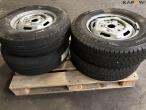 4 pieces 215/75-R16 tires 13