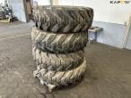 4 pcs 15.5x25 industrial wheels 5