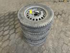 4 pcs Michelin 195/70-15 1