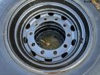 4 pcs Trakmila 385/65-R22.5 wheels 12