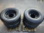 4 pcs Trakmila 385/65-R22.5 wheels 14