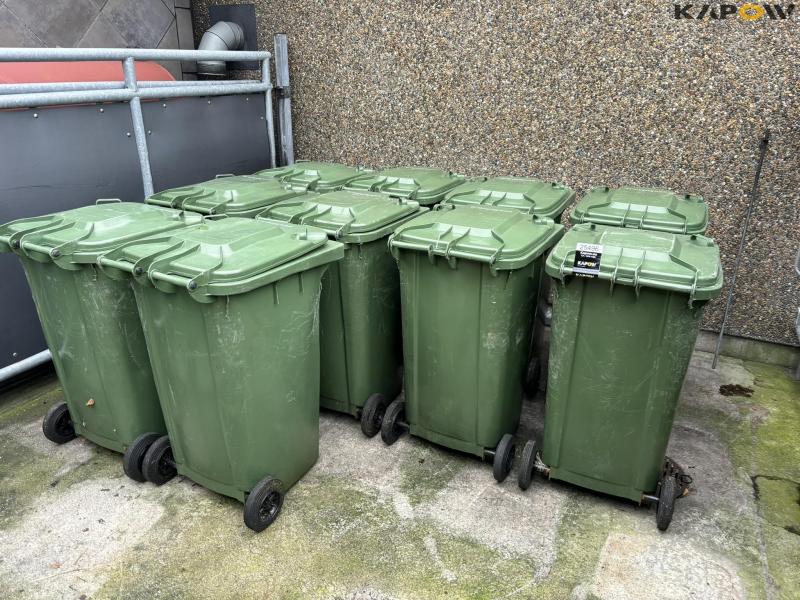 Waste bins 240 liters 10 pcs 1