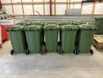 Waste bins 240 liters 10 pcs 2