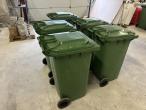 Waste bins 240 liters 5 pcs 2