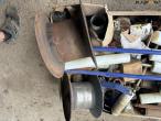 Agrometer manure spreader, pump truck and hoses 195