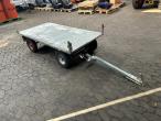 ATV/Garden trailer, 4 wheel with brakes 3