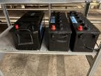 Batteries with shelf - new 2