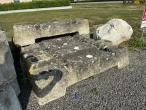 Concrete barrier blocks 7 pcs 3