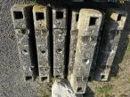 Concrete barrier blocks 7 pcs 4